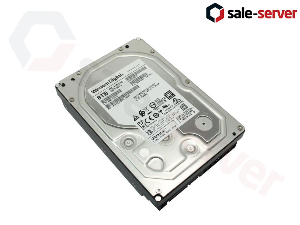 НОВЫЙ 8TB SATAIII WD DC HA340 WUS721208BLE604 3.5"